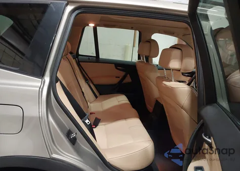 2008 BMW X3 3.0Si из США, поврежденный, VIN WBXPC93498WJ20366